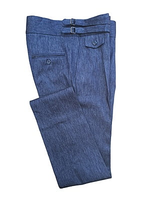 Pantalon 'denim' Loro Piana T42