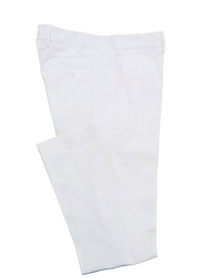 Pantalon coton blanc T 45